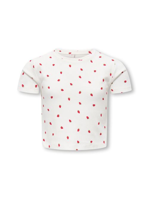  ONLY KIDS | 15346421/Cloud Dancer Strawberries